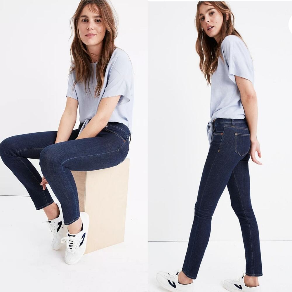 MADEWELL Skinny Skinny Jeans In Quincy Wash Size 26